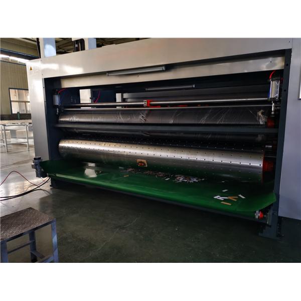 automatic feeding flexo printer slotter machine corrugated box printing machine
