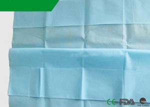China Surgical Disposable Bed Cover Sheet , Non Sticking Hotel Bed Sheets 60''X104'' wholesale