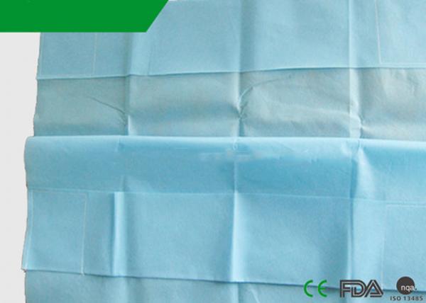 Quality Surgical Disposable Bed Cover Sheet , Non Sticking Hotel Bed Sheets 60''X104'' for sale