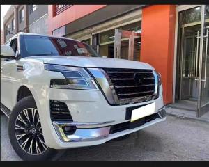 China Upgrade To 2022 Nismo Car Bodykits Front Rear Bumper Sets For Nissan Patrol Y62 wholesale