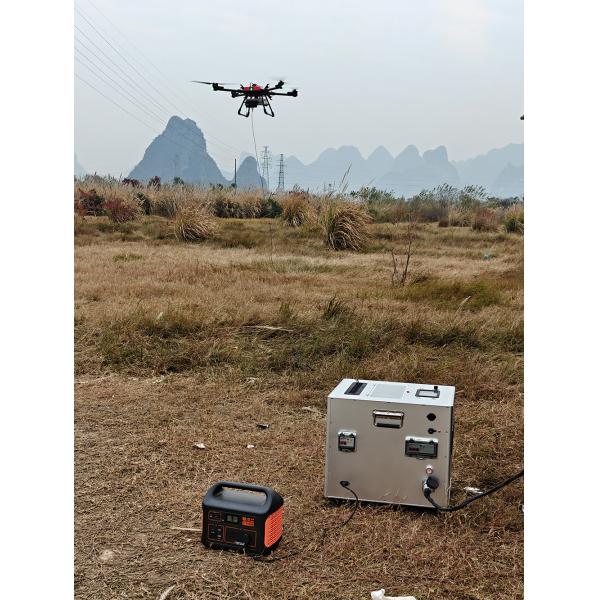 Multi Purpose Tethered Uav Relay System 150M30T With Dual RTK Functions