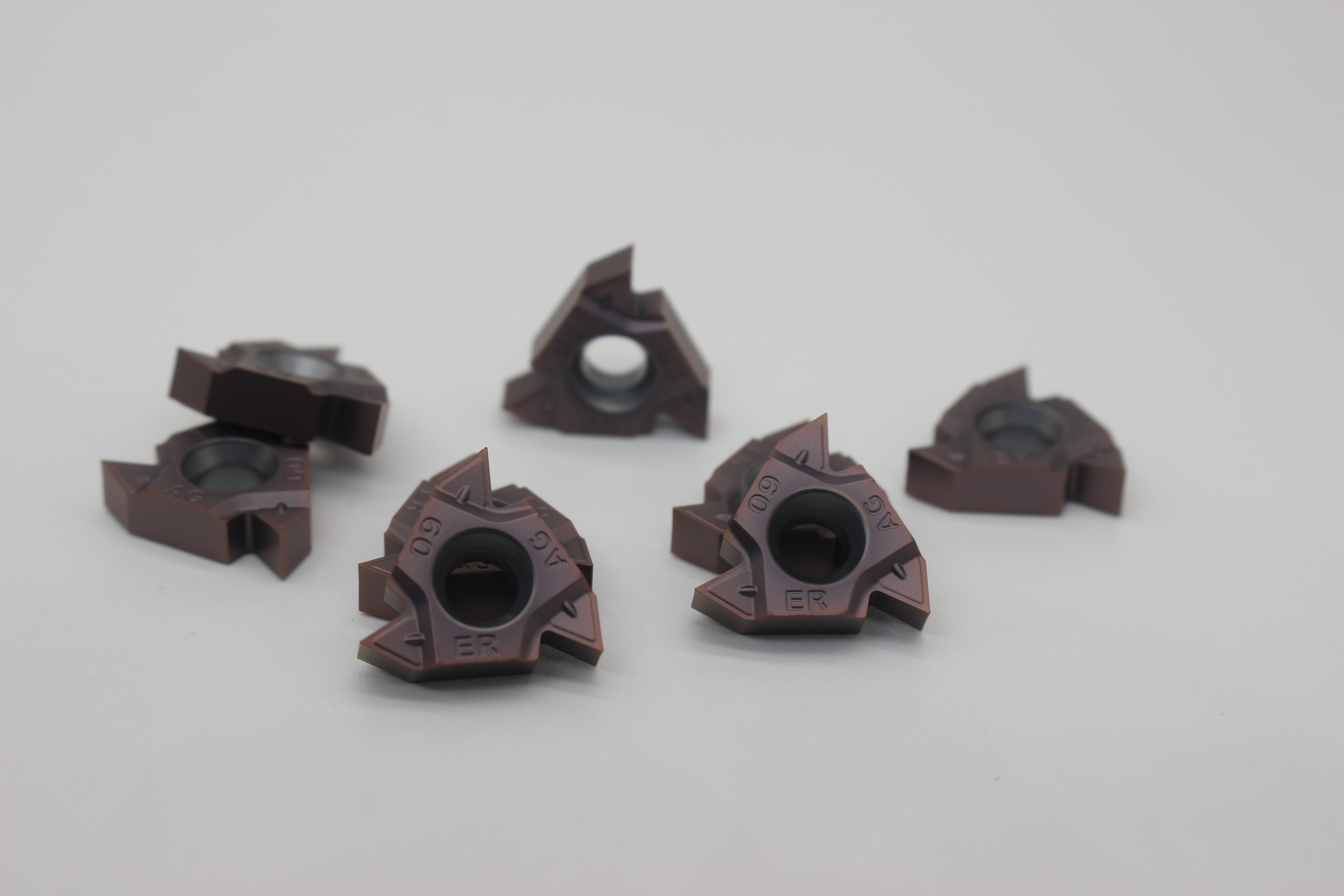Tungsten Carbide Insert Threading Tool Insert 16ER/IR AG55 For Lathe