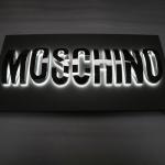 Gold Color Stainless Steel Signage Outside Led Channel 3D Backlit Letter Sign