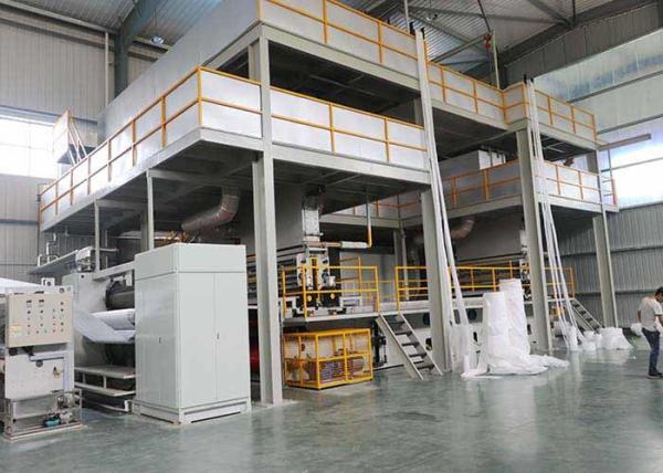 Quality S SS SSS SMS SMMS Non Woven Fabric Making Machine For Diaper for sale