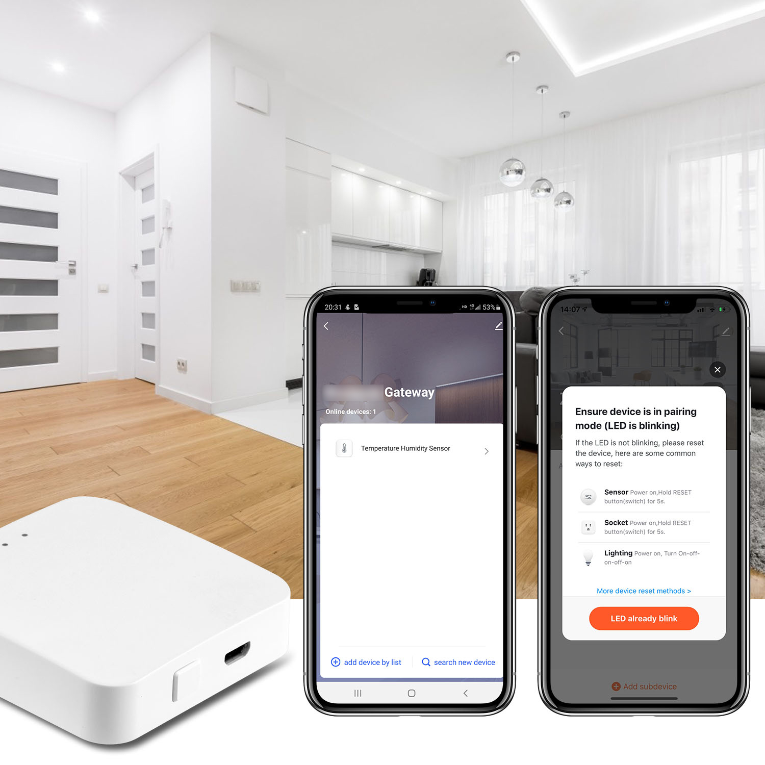 2.4G BLE5.0 Tuya Zigbee Gateway ANDROID Wireless Smart Gateway