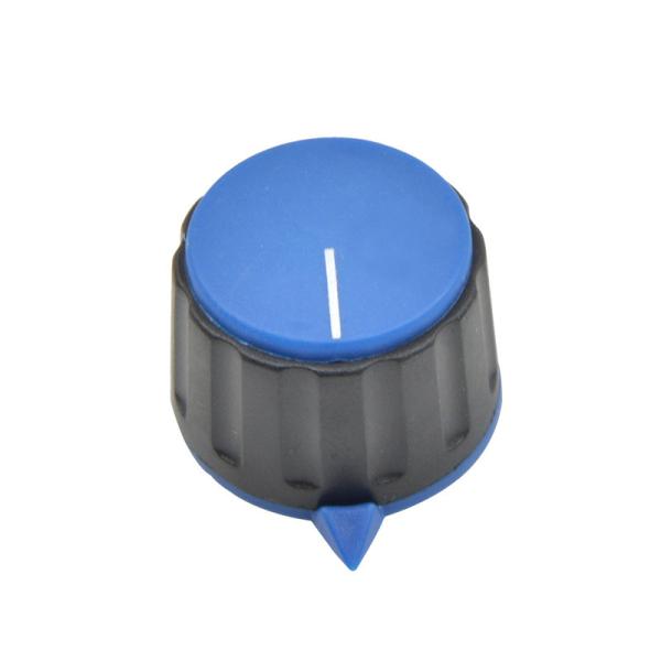 Quality ABS / Brass Material Plastic Rotary Switch Knob Size Φ20.7*15.4mm For Electrical Device for sale