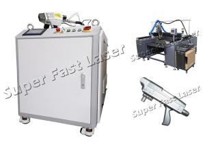 China High Efficiency Laser Cleaning System 500w Heavey Rust Removal Machine wholesale