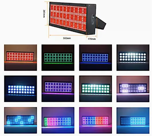 ATG 30pcs 300W Led Strobe Light DJ Club Party Stage Light with 50000 Hours Lifespan