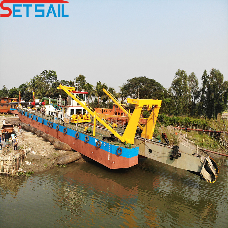 Cummins Generator Set Cutter Suction Dredger with Weichai Diesle Engine