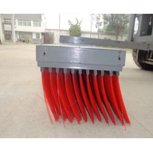 China Mixed PP 1.2M Forklift Aattachment Street Sweeper Brush wholesale
