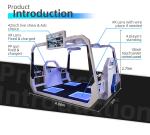 Multiplayer Virtual Reality Equipment Interactive 220V 4 Player VR Games