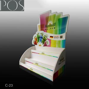 China PVC foamboard colorful counter display in three layers wholesale