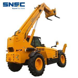 7Ton Articulating Telescopic Handler Forklift with Rotator and Diesel Power Source