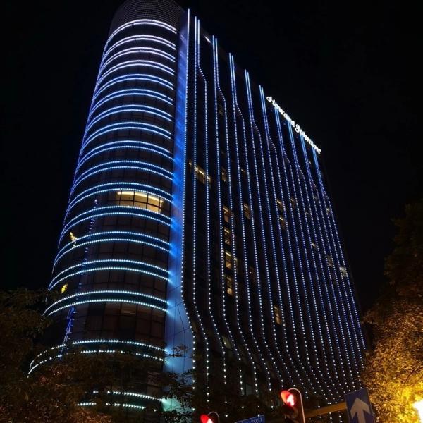 Quality Led Building Lighting RGB UCS1903 DMX512 30mm Led Lights LED Point Light Facade Lighting for sale