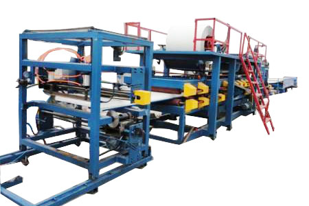 Ppgi Continuous Sandwich Panel Line Eps Sandwich Panel Making Machine