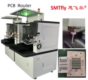 China 1.5KW 60000RPM 3.5mm CEM PCB Depaneling Router Machine V Groove wholesale