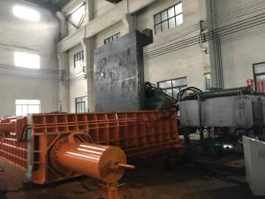 China Cuboid Block Scrap Baler Machine Cylinder 315 Tons Baling Force Customized wholesale