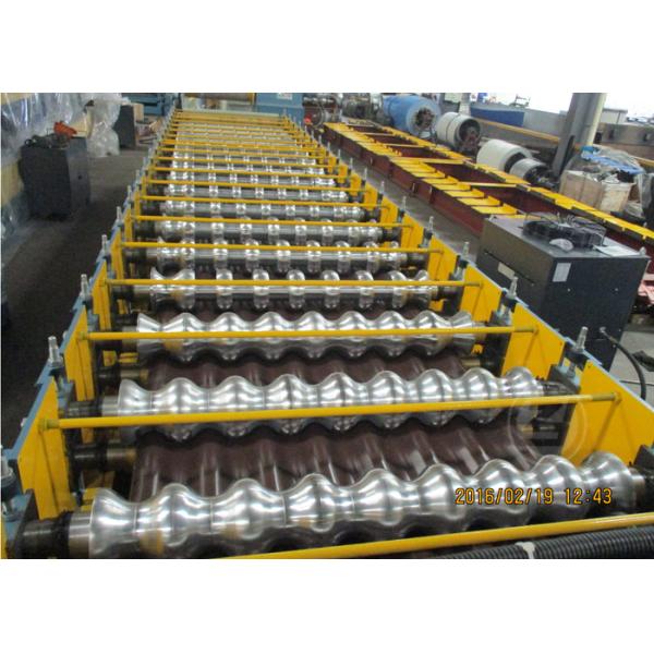 235Mpa1219mm Width Metal Metal Roll Forming Machine With Stacking