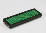 32KByte LED Scrolling Name Badge Green Color Indoor For Text / Animation
