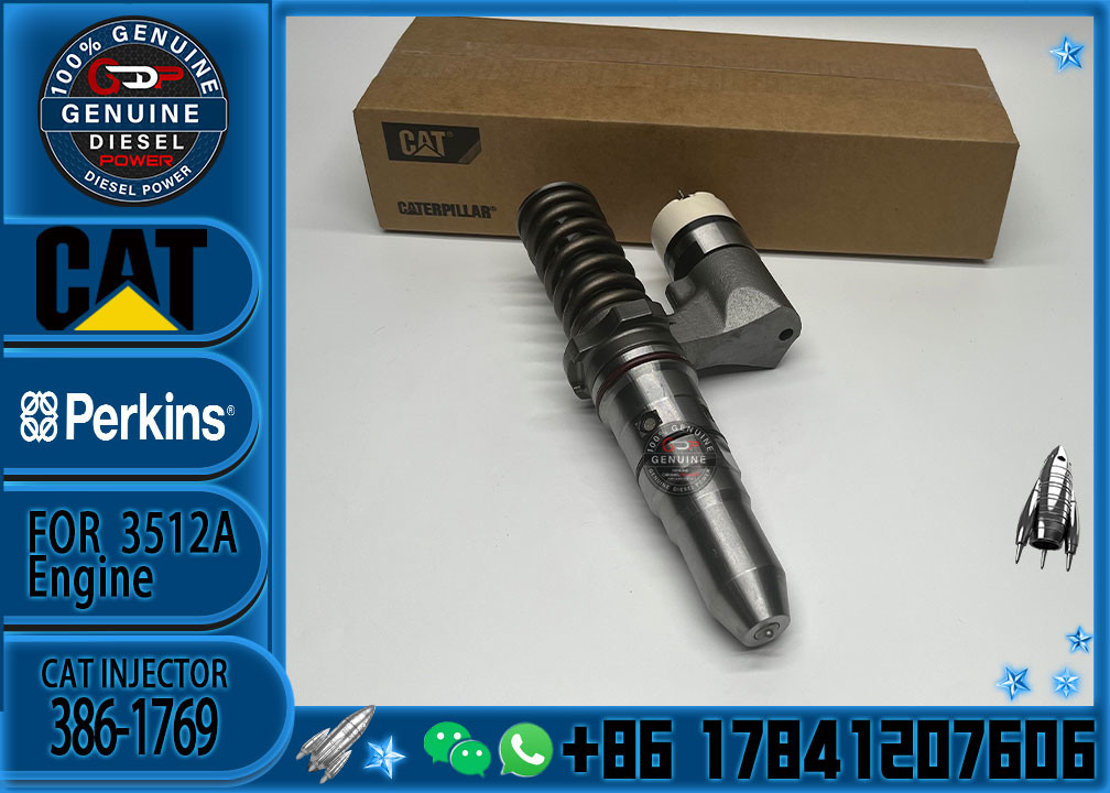 High Quality Rebuilt Made in China Diesel Fuel Injector 386-1769 250-1314 386-1766 For Caterpillar 3512B E3512B Engine