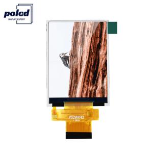 Polcd MCU 8 Bit 2.8 Lcd Module 57.6Mm Touch Screen Display Modul 12 0'CLOCK