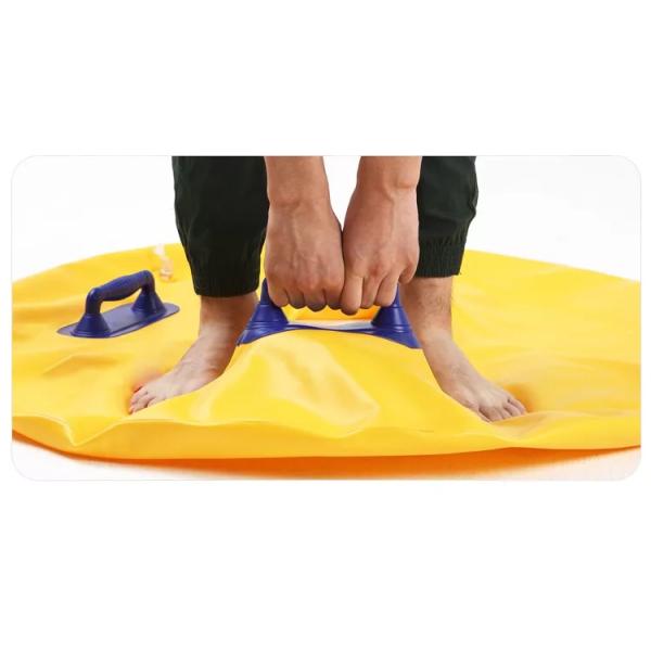 Heat sealed Water Slide Inflatable Single Tube For Wave Pool Lazy River Slide