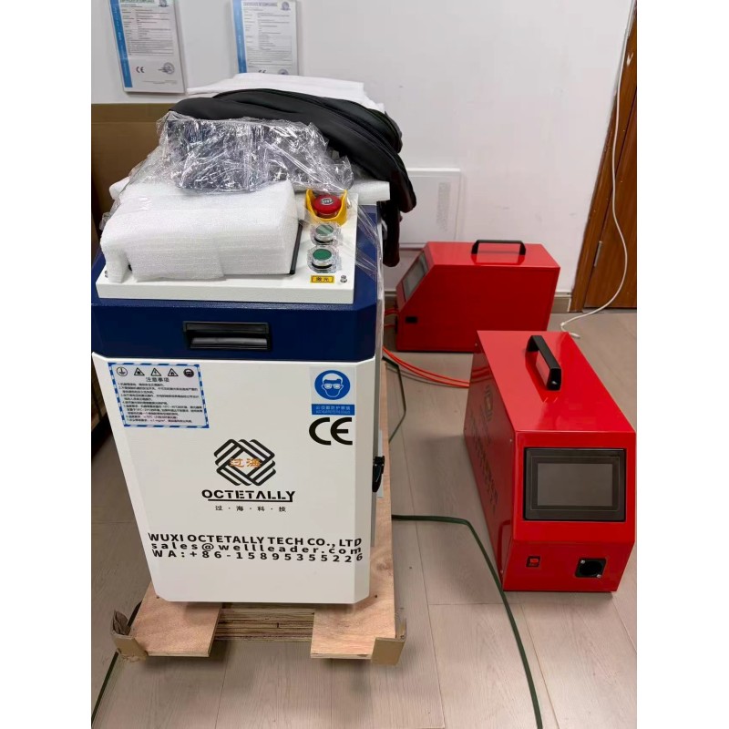 EAC Certified OTA-1500 220V Single Phase Portable Air Cooled Handheld Fiber Laser Welder with RUSSIA Stock Local Service