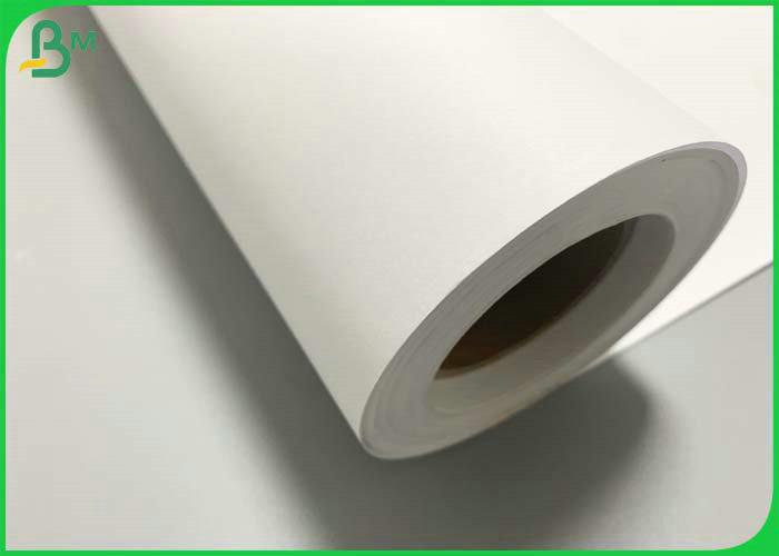 Uncoated Plotter Paper White Bond Roll CAD Paper 36'' x 300'' 20 lb 