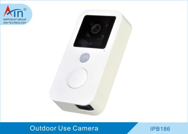 Quality 1080p Battery Powered Wireless Doorbell Camera , Battery Powered Smart Doorbell for sale
