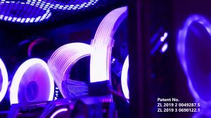 China RGB Computer Fan 120mm 4pin Dual Aura Fan with Remote Controller Computer RGB Cooling Fans wholesale