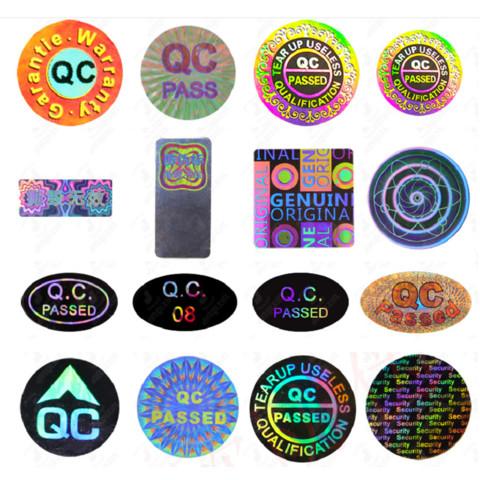 Printable Security Holographic Sticker Labels Adhesive Anti-Counterfeit Label