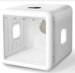 Smart Automatic Pet Drying Box Large Space Design Can Accommodate 2 Cats