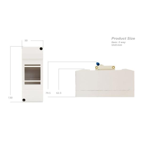 Modular Outdoor Electrical Distribution Box , Portable Distribution Board
