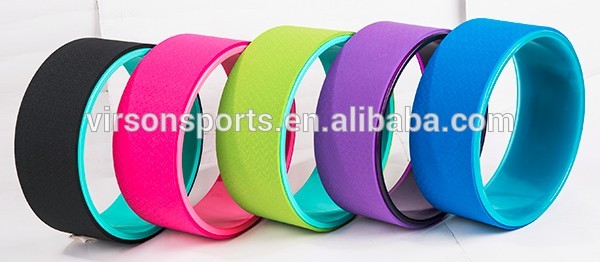 Factory Direct Sale Customized High Density Soft Yoga Wheel