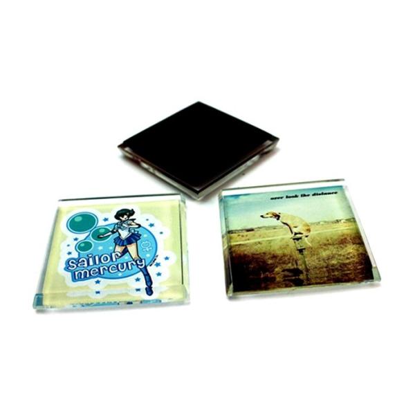 Custom Exclusive Artwork Paper Fridge Magnet Souvenir Glass Refrigerator Magnet for Advertising and Marketing