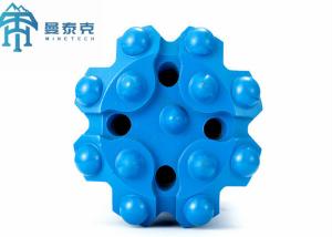 China Rock Drill / Coal Mining Thread Button Bit T45 76mm SSR28 wholesale