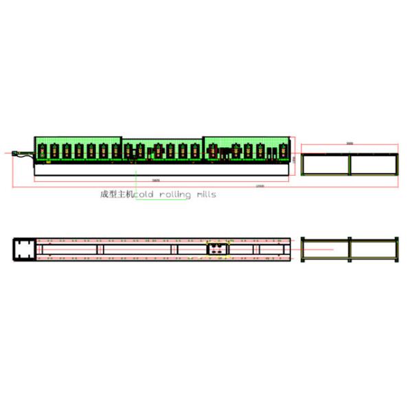 Fascia Panel Ceiling Roll Forming Machine Malaysia Standard Type For G350 PPGI Material