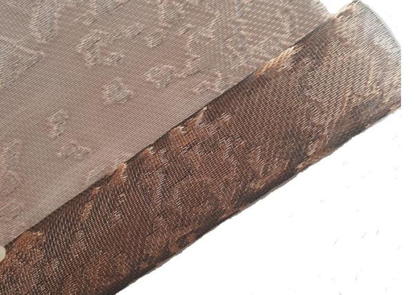 Quality Metallic Mesh Lamination Architectural Fabric Laminated Glass Decorative Mirror Wall for sale