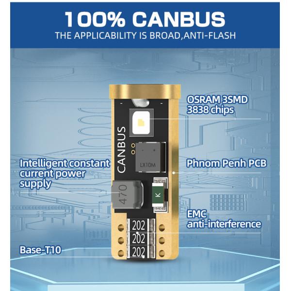 High Brightness Bulb Led Canbus P21w Ba15s 1156 1157 7440 7443 T15 W5W T10 T20 Car Turn Signals Lights