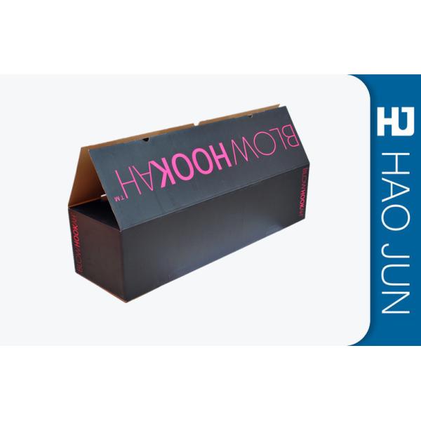 Cardboard Storage Boxes For Wine Custom Printed Corrugated Boxes With Handle