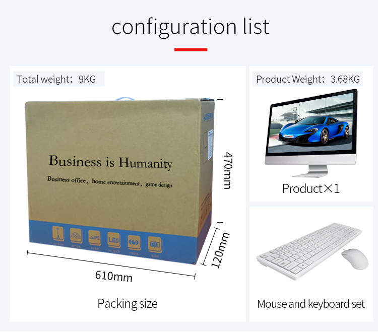 23.6" Wireless Desktop Computer