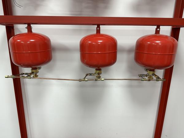 Quality Temperature Control Hanging FM200 Fire Suppression System Without Pollution Linkage Series for sale