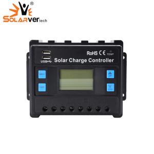 Durable 40A PWM Solar Charge Controller Off Grid With LCD Display