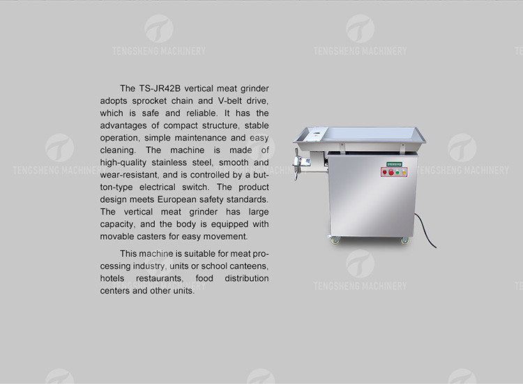 4KW Mashed Meat Mincer Machine Electric Commercial stainless steel multifunctional
