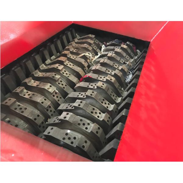 Double Shaft Shredder Metal Shredder PLC Control Metal Recycling Machine Double Shaft Scrap Metal Shredder