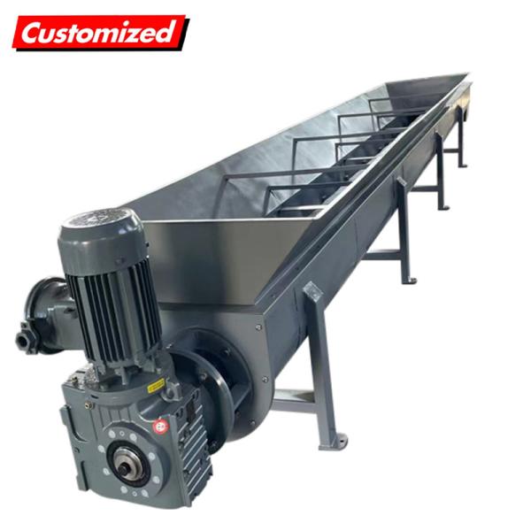 Quality Wesew Screw Flight Conveyor By Hualiang For Efficient Material Handling Systems for sale