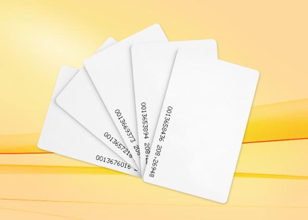 Quality Security  Thick PVC  ID Card ,  Blank employee proximity card  for Access Control for sale