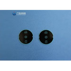 Waterproof Transparent Membrane Push Button Switch Dome Array With Keypads