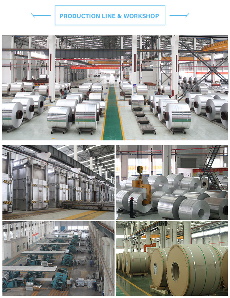 Customized Service 1250mm Width 0.2mm 3105 Aluminum Coil Stock