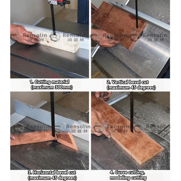 Remote Control Woodworking Machine Band Saw Machine 1020 X 660 X 2050MM